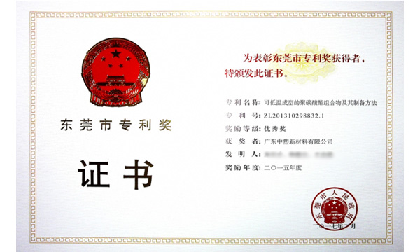 欢迎光临888集团再获“东莞市专利奖”，技术再改革